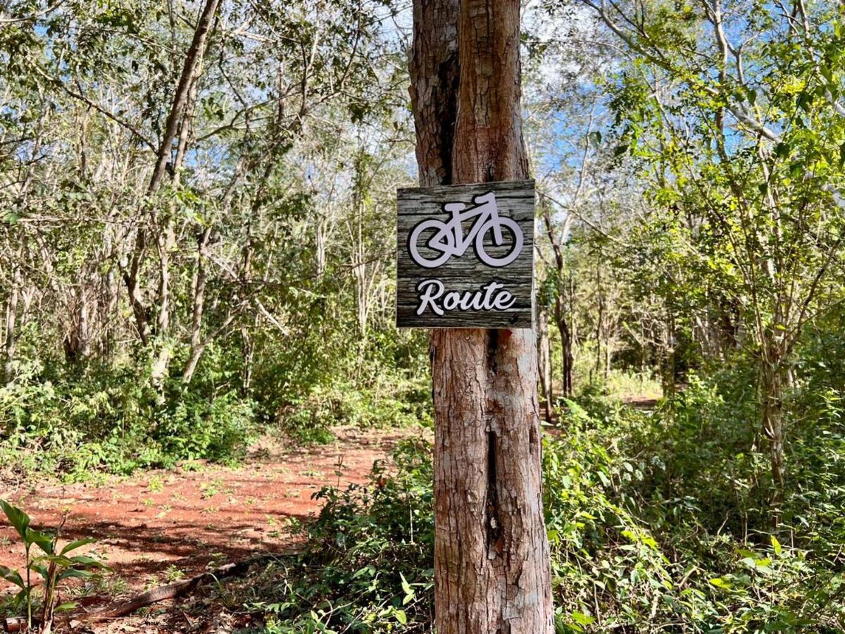 El Encanto - Hotel Boutique Chichen-Itza Bagian luar foto